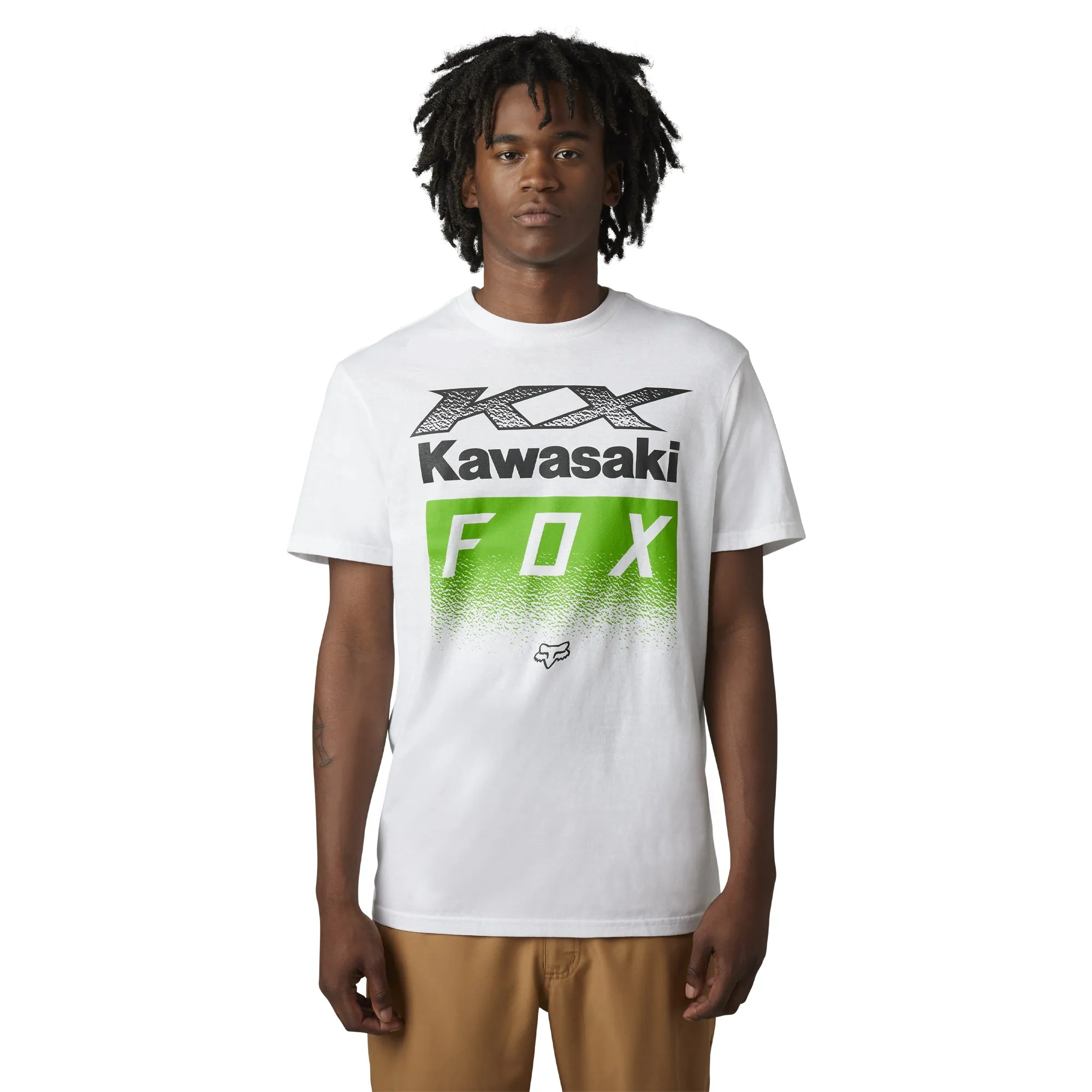 Fox Racing Kawasaki SS Tee T-Shirt Optic White